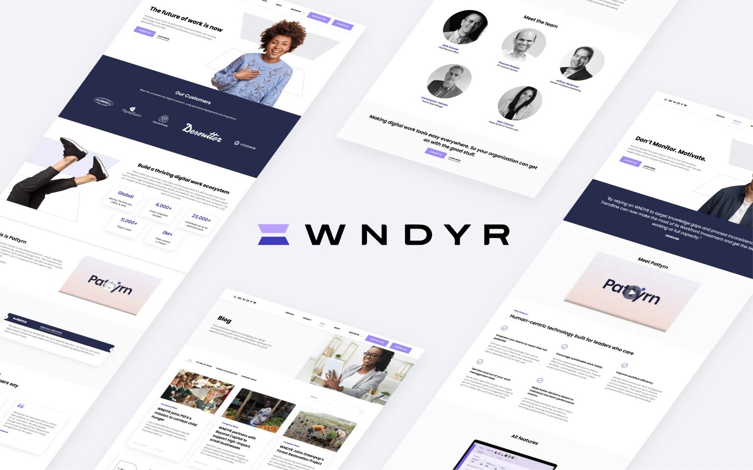 Wndyr Example - Atlas B2B SaaS HubSpot website theme
