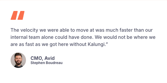 Kalungi Avid Case Study