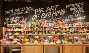 Lush brand image example