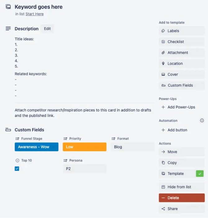 topic cluster strategy keyword research