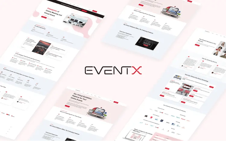 EventX example - Atlas B2B SaaS HubSpot website theme