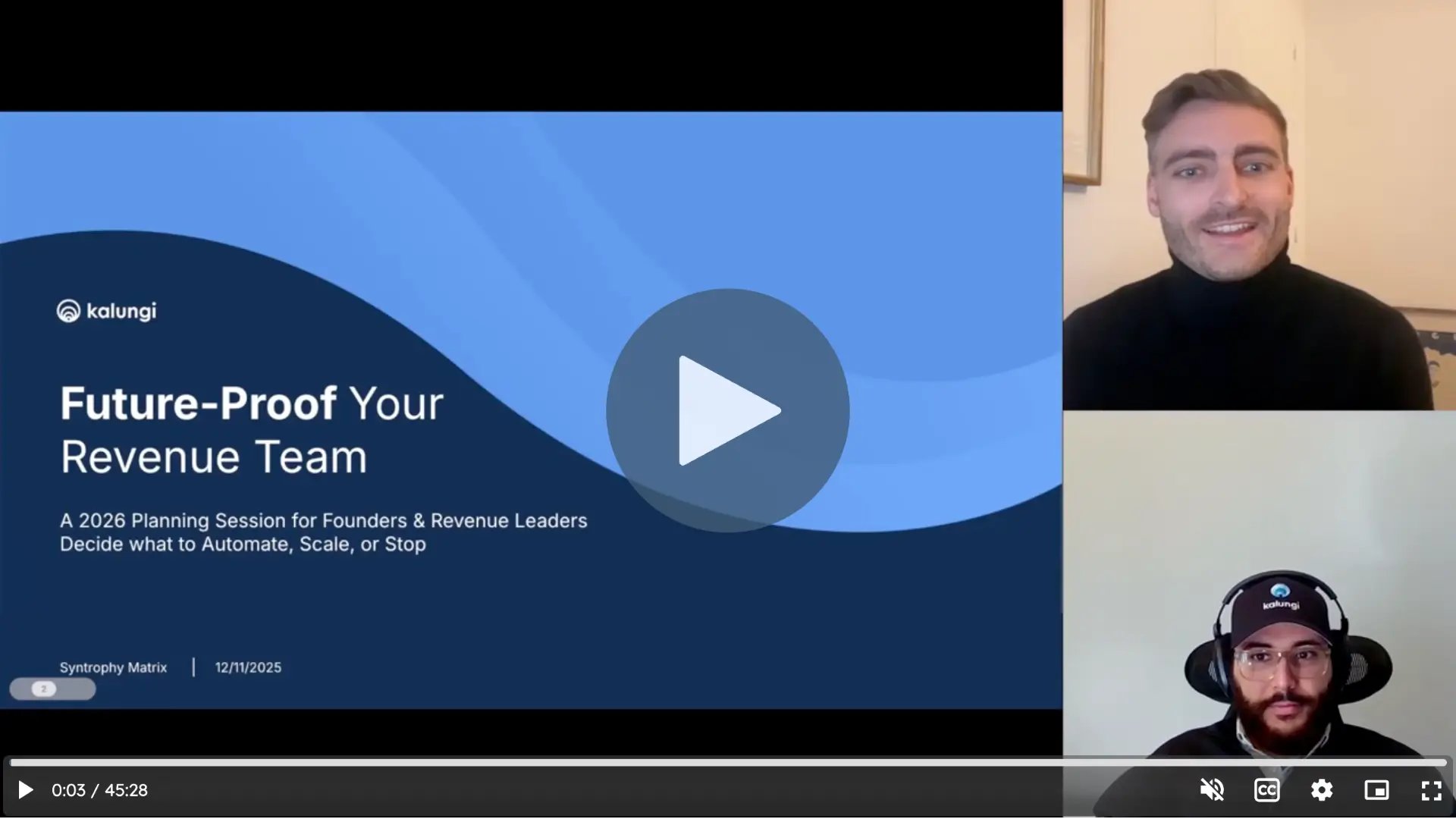 free training Kalungi