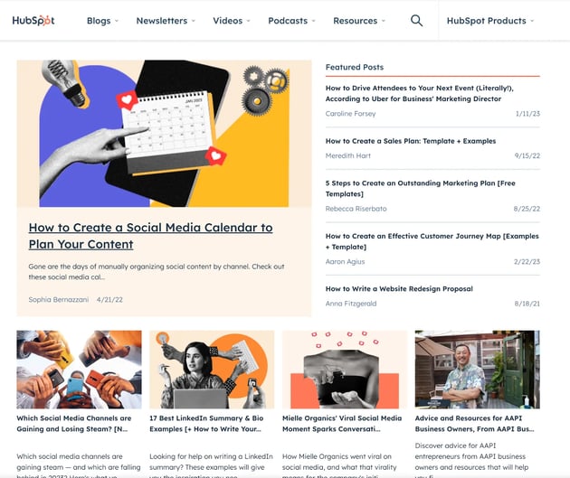hubspot seo example 2