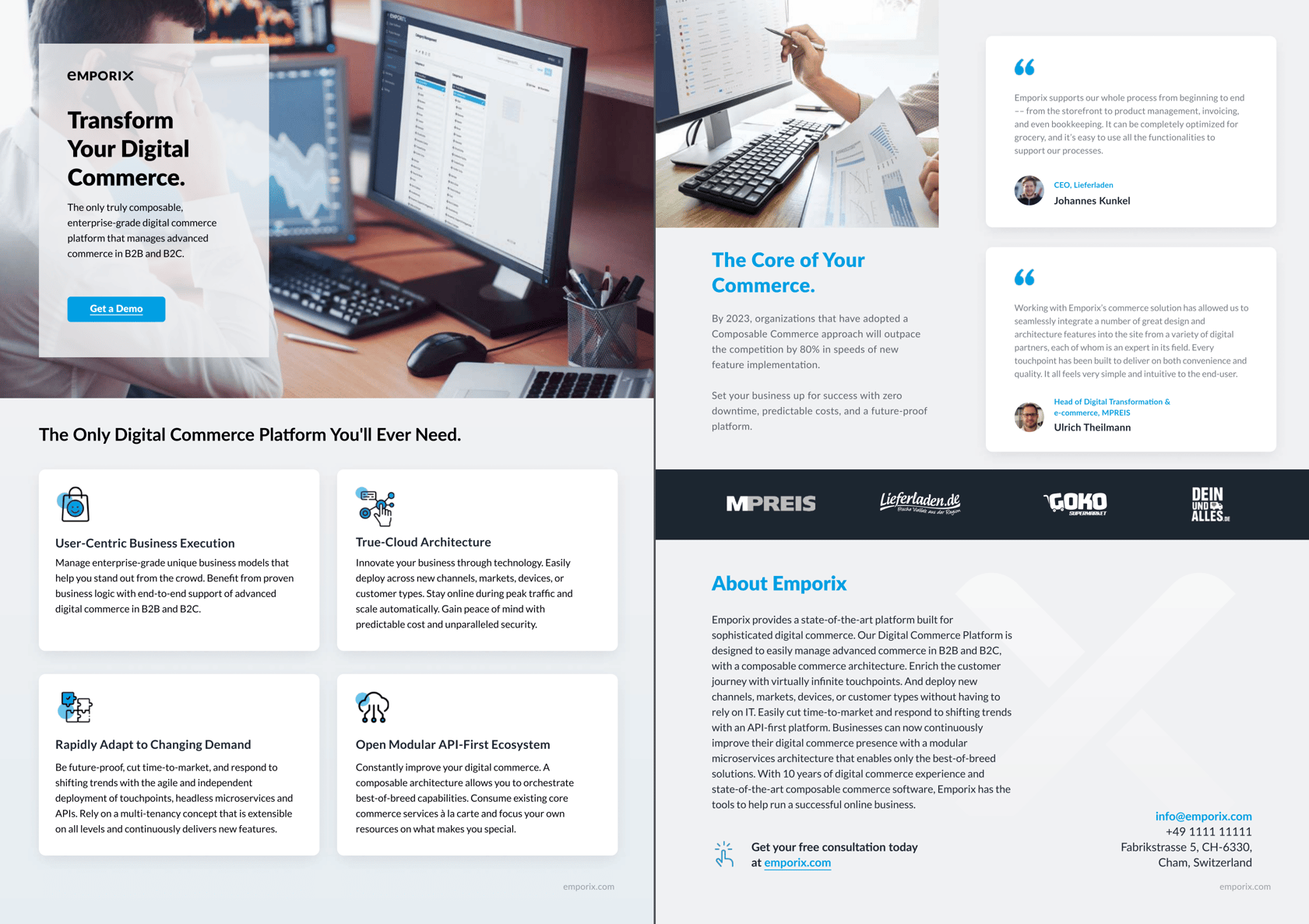 How to write a SaaS product marketing onepager + template