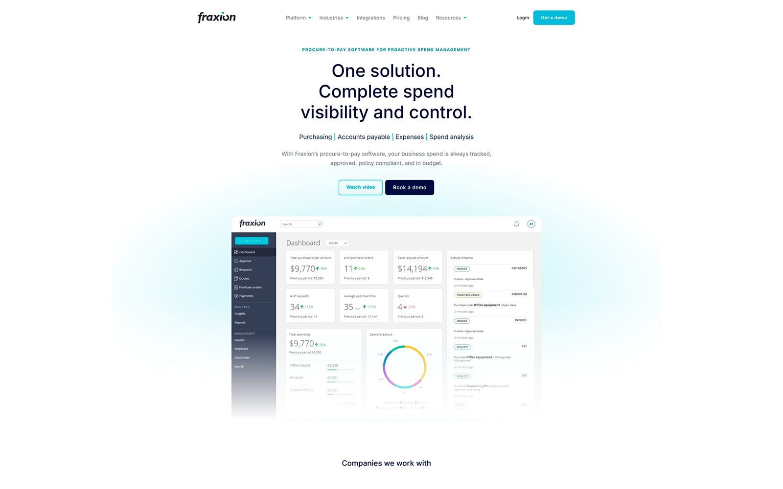 Fraxion homepage in 2026