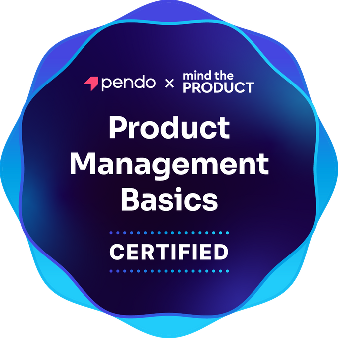Product-Management-Basics-certification-badge-Pendo