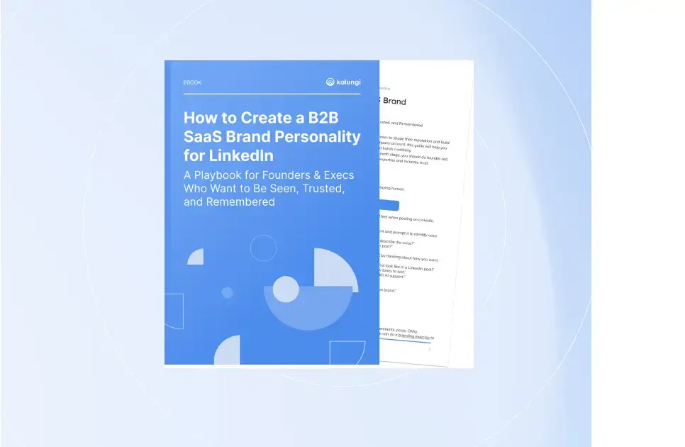 LinkedIn brand personality guide lp image