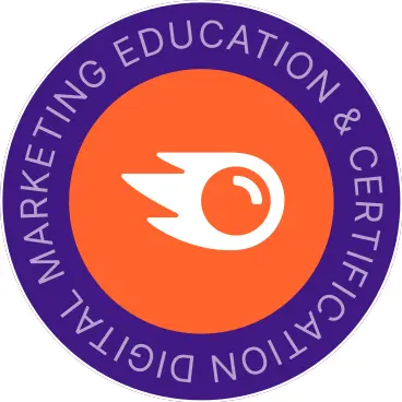 SEMRush Academy badge