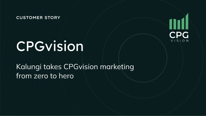 CPGvision kalungi testimonial
