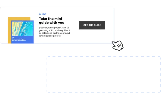 Drag and drop - Atlas Clean HubSpot Theme for B2B SaaS