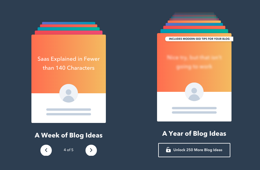 hubspot blog topic